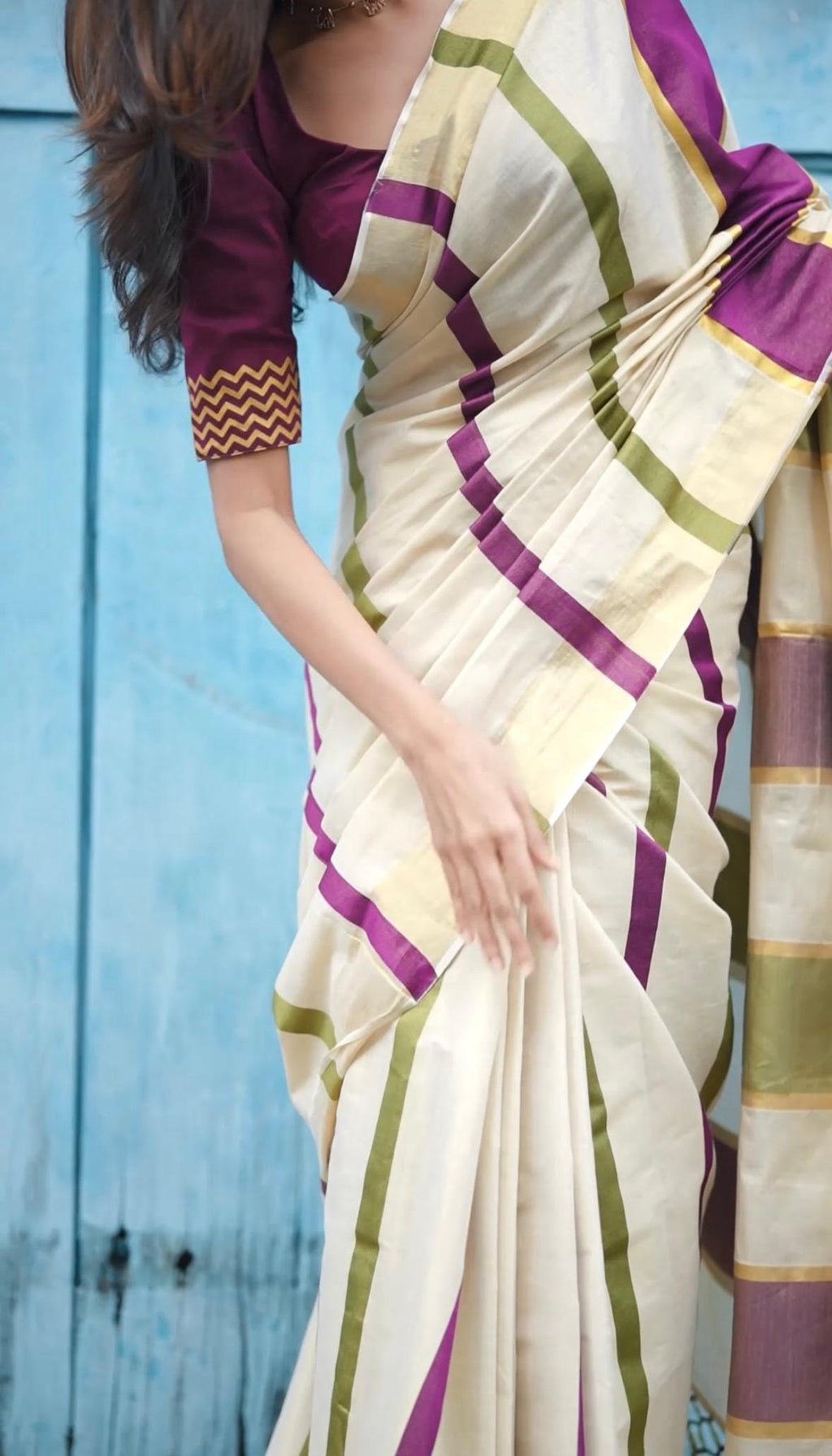 Tissue Stripes Setsaree | New arrival Stripes Setsaree