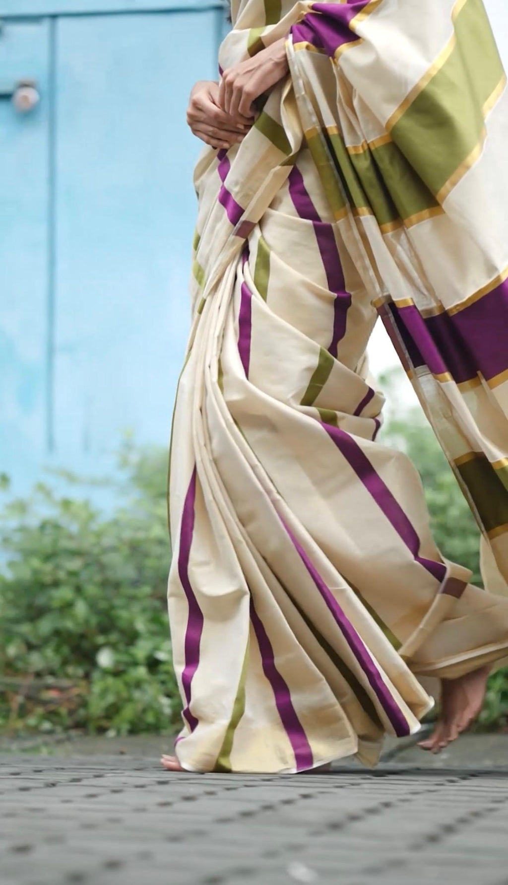 Tissue Stripes Setsaree | New arrival Stripes Setsaree