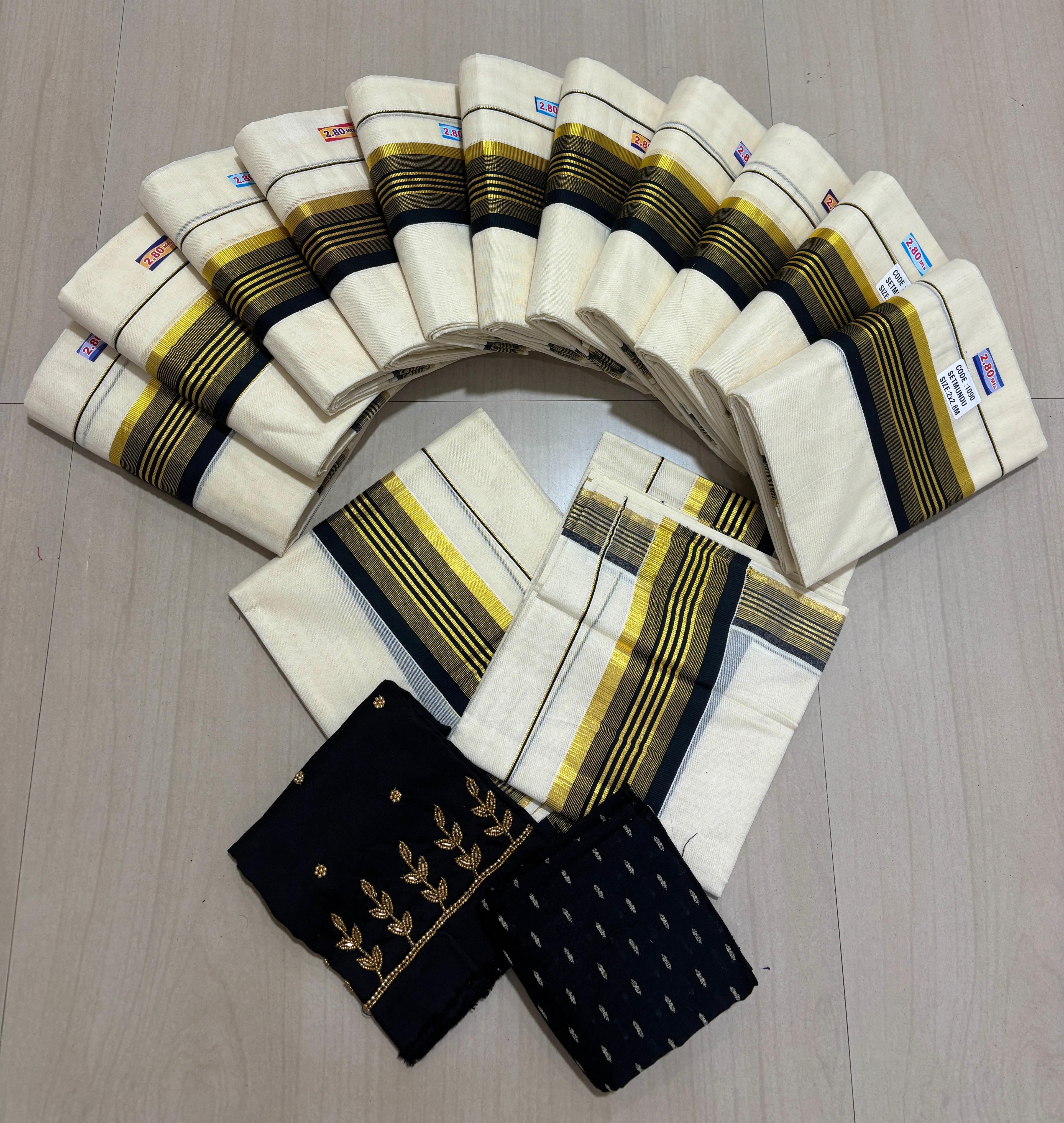 Elegant Setmund | Fancy Kasavum Karayum Setmund